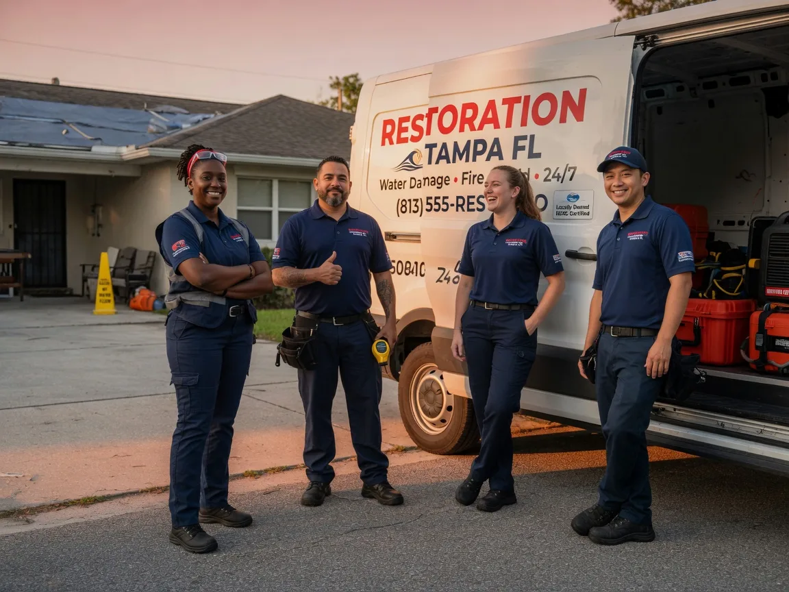 Water Damage Restoration company in Amherst, TX